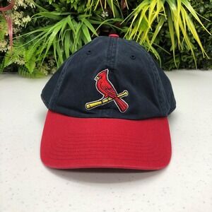 St Louis Cardinals Hat Cap Fitted Mens Extra Large Blue Red MLB Baseball Logo